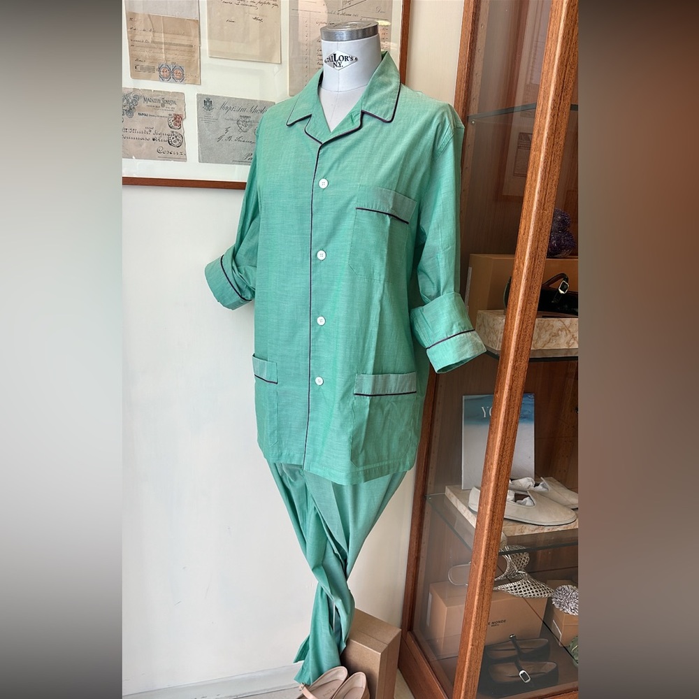 Schostal Roma Green Pajama Set - NWT